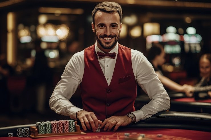 Ilustrasi interaksi komunitas pengguna 24jamslot dengan konten sepak bola dan kasino online